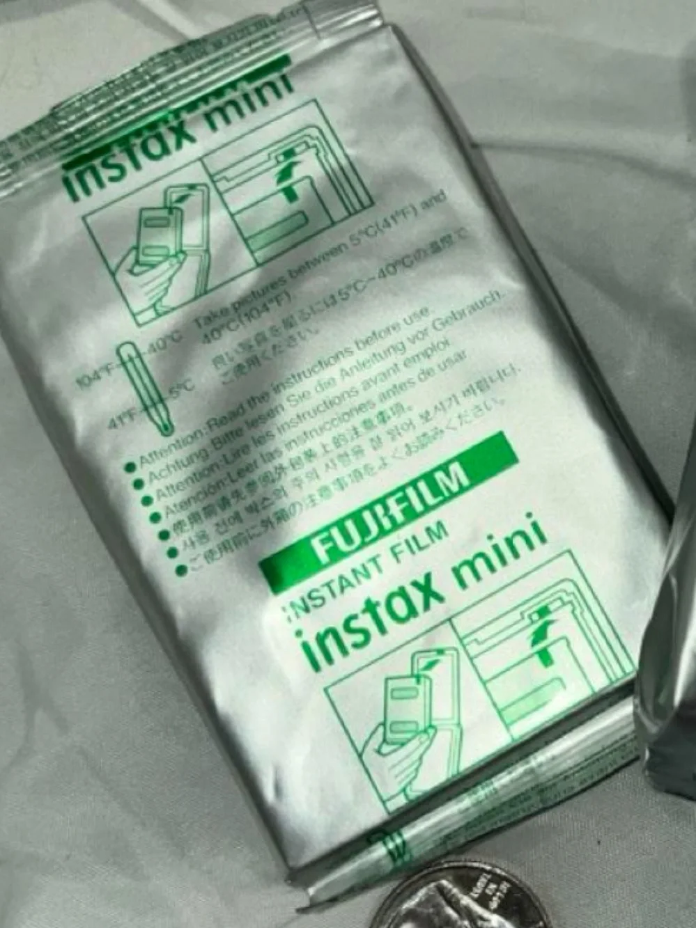 Factory Sealed Packaging-Fujifilm Instax Mini Instant Film 10 Pack